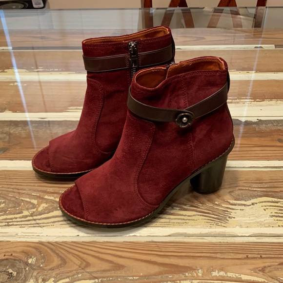 Coach open toe boots size 7 - Picture 4 of 8